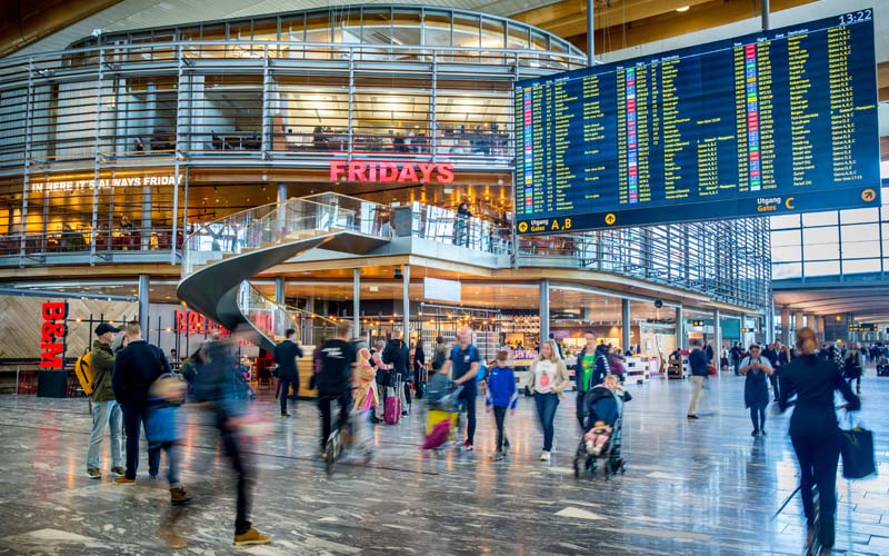 Oslo Lufthavn utvider sitt areal med 30 000 m<sup>2</sup>.