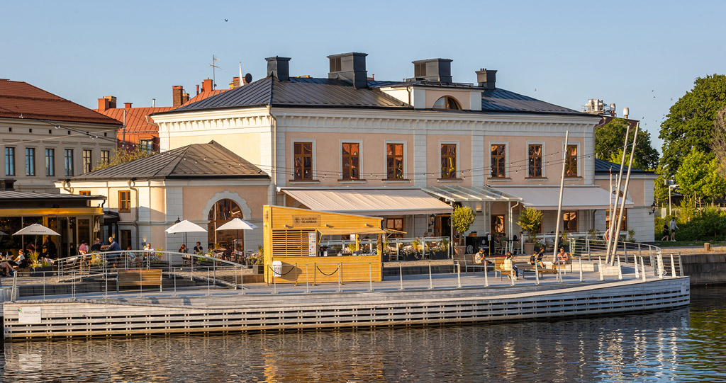 Gamla Tullhuset er fremtredende i Norrköping